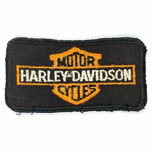 ハーレー・ダビッドソン ビンテージ ロゴ パッチ Harley Davidson Vintage Logo Patch バイカー HARLEY-DAVIDSON Biker