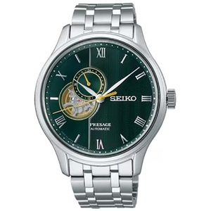 送料無料★特価 新品★SEIKO 正規保証付き セイコー PRESAGE プレザージュ SARY237 機械式時計 深緑 グリーン文字盤 メンズ腕時計