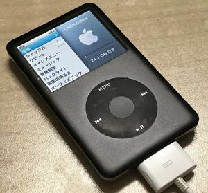 ジャンク　Apple iPod Classic 80GB MB147J A1238 