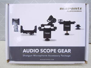 と321 新品 Marantz マランツ 録音 付属品 Audio Scope Gear ショットガン マイク 取付用 アクセサリー 動画撮影