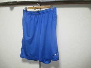  L◆NIKE ナイキ◆ハーフパンツ◆青系◆used　送185　 