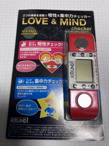 新品 LOVE&MIND チェッカー