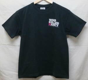 ★映画 WHO KILLED NANCY? Tシャツ ブラック ②★70