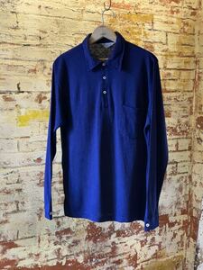 ~60s BRENT LONG SLEEVE POLO SHIRT ヴィンテージ ビンテージ ブレント ロングスリーブポロ 長袖ポロシャツ アメトラ TRAD 50s