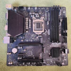 【1円スタート】msi Z390M-S01 LGA1151【ジャンク】