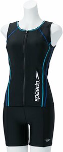 1498623-SPEEDO/レディース フィットネス水着 セパレーツ フルジップセパレート スイムウェア 水泳 女