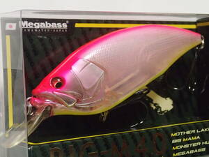 ■ メガバス　Megabass　BIG-M4.0　ビッグM 4.0　JUKUCHO PINK