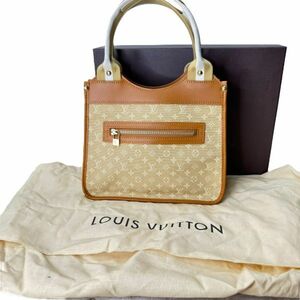 【美品】LOUIS VUITTON ルイヴィトン モノグラムミニ サック キャトリーン M92328 ベージュ系 ハンドバッグ FL0094