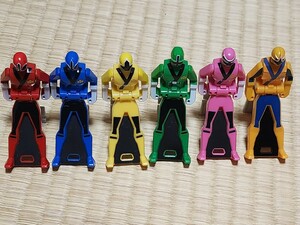 レンジャーキー　侍戦隊シンケンジャー6体セット