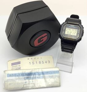 74 稼働品 CASIO カシオ G-SHOCK Gショック DW-5600E ブラック 黒 メンズ腕時計 ケース付