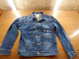 　ジージャンパー no.57 BACK NUMBER M ライトオンL 綿100 G デニムジャケットG　DENIM