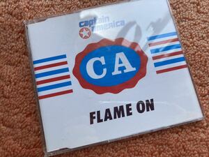 キャプテンアメリカ　captain America CDシングル　flame on ヴァセリンズ　ユージンケリー ギターポップ　インディロック 80s