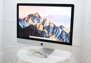 Apple iMac Late2012 A1419 macOS　Core i7 3.40GHz 8GB 3TB■現状品