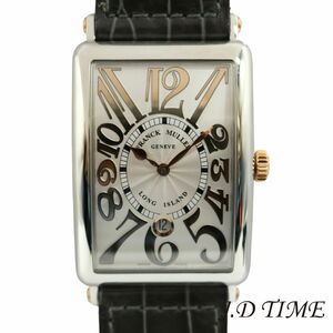 FRANCK MULLER【フランクミュラー】 ロングアイランド レリーフ 1150SCDTRELSTG SS×PG シルバー文字盤 【USED】(GAI-2355)