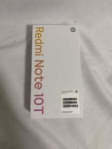 [1円〜]新品未使用　Redmi Note 10T ナイトタイムブルー A101XM