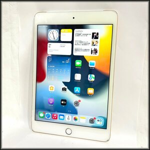 割れ有◆Apple◆アップル iPad mini4 ドコモ 判定〇 MK782J/A 128GB ゴールド 中古 札幌