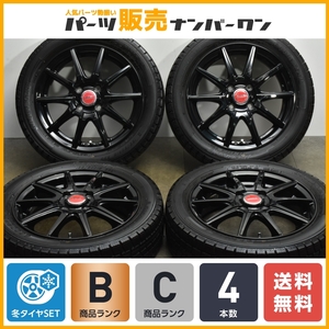 【程度良好品】DOS 15in 4.5J +45 PCD100 グッドイヤー アイスナビ7 165/60R15 ハスラー ソリオ ピクシス デリカD:2 フレアクロスオーバー