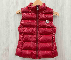 *モンクレール MONCLER キッズ 10Y 140cm ダウンベスト レッド