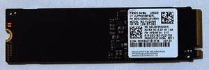 NVMe PCIe M.2 SSD 2280 256GB Samsung 使用時間 155時間 動作確認済み 送料無料