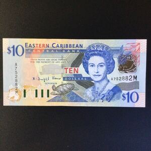 World Paper Money EAST CARIBBEAN STATES 10 Dollars【2003】〔Montserrat〕