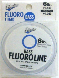 ノガレス FLURO LINE　6lb　ライン　15