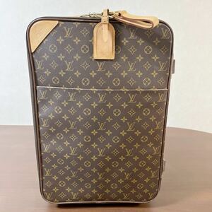 【良品】LOUIS VUITTON ルイヴィトン M23294 モノグラム ペガス55 キャリーバッグ ボストン バッグ キャリーケース ガーメントケース付き