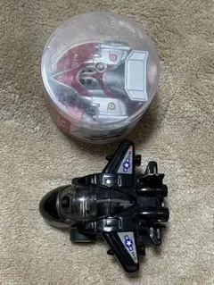 新品 ウルトラマン マットアロー1号 スチール缶の周りを走る 飛行機チョロQ