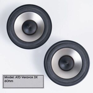 ATD Veravox 3X スピーカーユニット ペア 現状渡し 検/ Audio Transducer Design 音響機器 H5424