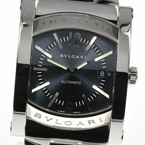 ☆美品【BVLGARI】ブルガリ アショーマ デイト AA48S 自動巻き メンズ