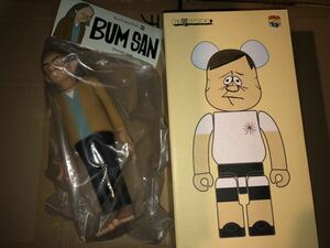 BE@RBRICK YUSUKE HANAI 400％ & VCD BUM SAN 花井祐介 ベアブリック メディコムトイ medicom toy 国内正規品 新品未開 2G EXCLUSIVE