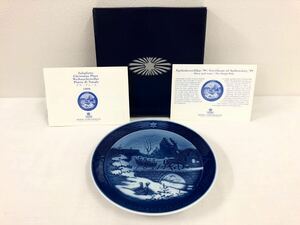 ROYAL COPENHAGEN ロイヤルコペンハーゲン 1999 イヤープレート 箱付き