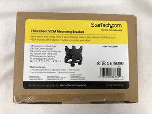 新品■StarTech.com Thin Client VAGA Mount Brancket シンクライアントCPUホルダー　VESAマウント対応★送料無料