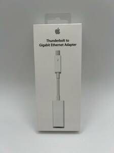 開封のみ 未使用 Apple純正 Apple Thunderbolt to Gigabit Ethernet Adapter ギガビット イーサネット アダプタ A1433