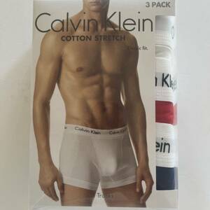 Calvin klein カルバンクライン メンズボクサー　3枚組　L(M) ボクサーパンツ メンズパンツ メンズインナーウエア　男性ボクサー　下着