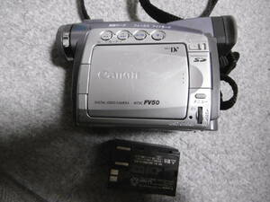 ビデオカメラ Canon キャノン　FV50 動作未確認 ジャンク