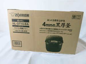 新品未開封 象印：マイコン炊飯ジャー「極め炊き」（5.5合炊）(ブラック)/NL-DT10-BA