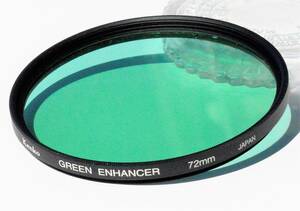 72mm GREEN ENHANCER Kenko 