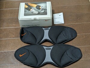 NIKE★Ankle Weights 2.5lb/1.1kg (Pair)★ナイキ アンクルウェイト 1.1kg×2個★筋トレ 足首 トレーニング用品 健康器具 重り★送料無料