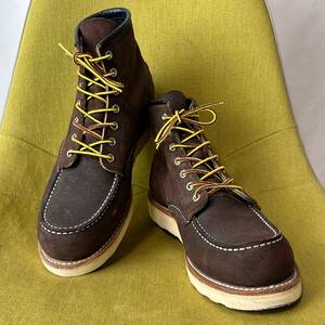 REDWING レッドウィング 8878 10年製 ジャワミュールスキナー 6インチモックトゥ 8.0 E USA製 26.0相当 レザーシューズ ブーツ