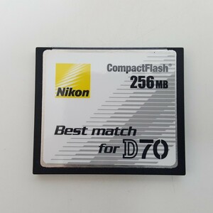 【 コンパクトフラッシュ 256MB 】Nikon ニコン Compact Flash コンパクトフラッシュ 256MB メモリーカード D70