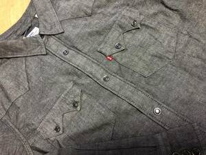 Levis(リーバイス) SAWTOOTH RELAXED WESTERN SHIRTノコギリリラックスウエスタンシャツ A5751-0004 ＵＳサイズＬ(日本サイズ約ＸＬ)