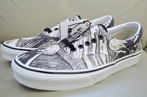 新品未使用 VANS MoMA 別注 ムンクの叫び ERA エラ エドヴァルド・ムンク ホワイト ブラック US9　27センチ 税込9,900円 送料無料