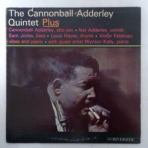 14030586;【US盤/RIVERSIDE/青大ラベル/MONO】The Cannonball Adderley Quintet / Plus