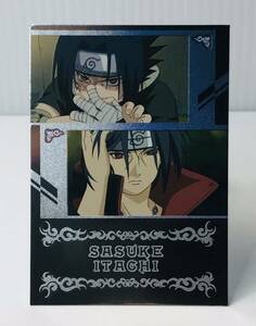 【NARUTO】 ナルト TCG カード　アマダ　エッチングカード　№38 サスケ　イタチ　SASUKE ITACHI ☆N1