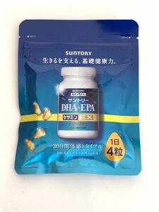 新品！ サントリー DHA&EPA セサミン オリザプラス 30日分（120粒） SUNTORY