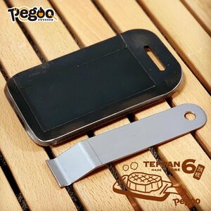 送料無料 pegoo TEPPAN6 鉄板 《 厚さ6mm 》 ソロキャンプ / アウトドア / 鉄板プレート / 調理器具 / バーベキュー ※代引不可