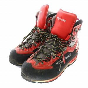 ケイランド kayland MERU GTX JP トレッキングシューズ レザー 23.5cm 赤 レッド 黒 ブラック グレー 018015320 /NW7 ■GY09