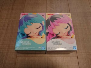 うる星やつら アニメver. Q posket sleeping LUM 全2種 Qposket ラムちゃん