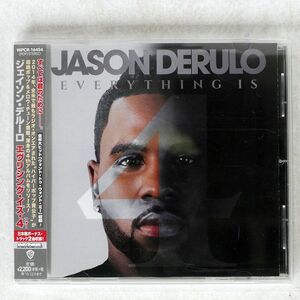 JASON DERULO/EVERYTHING IS 4/WARNER JAPAN WPCR16454 CD □