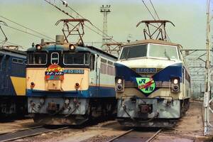 ♪　EF65 1065＆EF66 20　吹田機関区撮影会　KG写真 ♪　